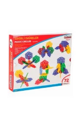 Pilsan Sihirli Daireler Kutulu 72 Parça 03294 - 1