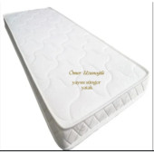 70X150X8 Bambu Kumaş Yaysız Sünger Yatak Pedi ( Yatak üstü minder ) - 4