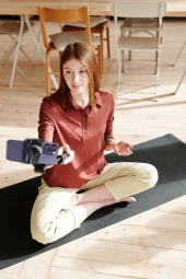 Fuchsia  SF14 360 Derece Bluetooth 5.0 Kontrollü 75cm Selfie Çubuğu thumbnail 4