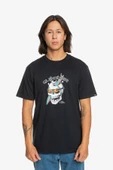 Quiksilver One Last Surf Ss Erkek Siyah T-Shirt EQYZT07674-10010 - 1