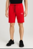Umbro Bold - Erkek Kırmızı Pamuklu Şort - TE0105 thumbnail 1
