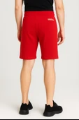 Umbro Bold - Erkek Kırmızı Pamuklu Şort - TE0105 thumbnail 2