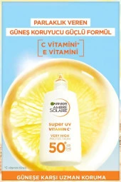Garnier Ambre Solaire Super UV Vitamin C SPF 50+ Leke Karşıtı Güneş Koruyucu 40ml - 6