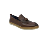 Zerhan 4242 Erkek Taba Hakiki Deri Babet Ayakkabı thumbnail 2