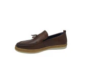 Zerhan 4242 Erkek Taba Hakiki Deri Babet Ayakkabı thumbnail 3