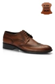Muggo H046 Hakiki Deri Klasik Erkek Ayakkabı - 1