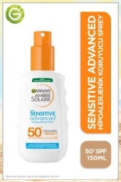 Garnier Sensitve Advanced Spray For Hassas Ciltler SPF50 150 ml - 1