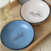 Keramika Keraart Rainbow Motto Halka Sosluk / Çerezlik 13 Cm 6 Adet - 6
