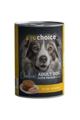 PROCHOiCE YETİŞKİN TAVUKLU PİRİNÇ KÖPEK KONSERVE 400 GR - 1