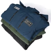 Pasifix Erkek Kışlık Uzun Tarz Pamuklu Kapüşonlu Mont 001 - 7