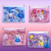 Unick Color 3D Lucky A5 Kilitli Dosya 1 Adet - 4
