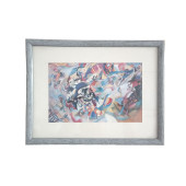 Wassıly Kandinsky Çerceveli Duvar Tablosu 28X21Cm - 2