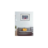 Wassıly Kandinsky Çerceveli Duvar Tablosu 28X21Cm - 1