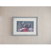 Wassıly Kandinsky Çerceveli Duvar Tablosu 28X21Cm - 3