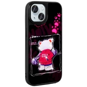 iPhone 14 Kılıf Parlayan Kabartmalı İkonik Figürlü Amas Silikon Kılıf thumbnail 2