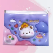 Unick Color 3D Happy Animal A5 Kilitli Dosya 1 Adet - 4