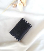 Cüzdan Hakiki Deri Bozuk Para Cüzdanı El Yapımı Çanta İçi 2 Gözlü thumbnail 2