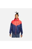 Lacivert Nike Sportswear Windrunner Full Zip Hoodie Erkek Ceket - 1