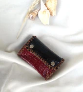 Cüzdan Hakiki Deri Bozuk Para Cüzdanı El Yapımı Çanta İçi 2 Gözlü thumbnail 1