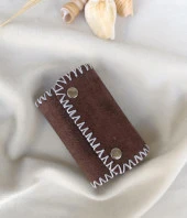 Cüzdan Hakiki Deri Bozuk Para Cüzdanı El Yapımı Çanta İçi 2 Gözlü thumbnail 1