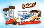 Kinder Happy Hippo Kakao - Krema Dolgulu Gofret Çikolata thumbnail 2
