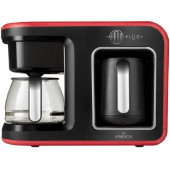 Karaca Hatır Plus 2 In 1 Kahve Makinesi Kırmızı - 1