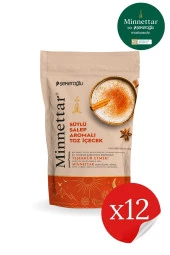 Şekeroğlu Minnettar Sütlü Salep 12 X 200 gr ( 12 Paket ) - 1