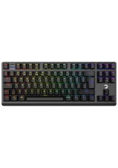 GAMEPOWER EVA 7 RED SWITCH 88 MEKANİK KLAVYE RGB - 1
