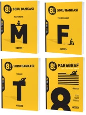 Hız Lgs 2024 8. Sınıf Matematik Türkçe Fen Paragraf Soru Seti 4 Kitap - 1