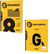 Hız Lgs 2024 8. Sınıf Paragraf + Geometri Soru Bankası 2 Kitap - 2