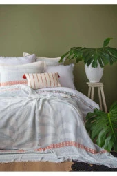 Apricitas Home Pamuk Yatak Ort.Set Zest Mavi Ç.K. - 1