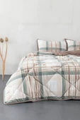 Comforter Çift Kişilik Yorgan Seti Wera Yeşil 220x240cm - 1