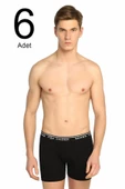 6 Lı Paket Seher Erkek Likralı Boxer 0060 - 2