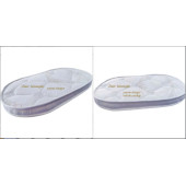 Anne Yanı Bambu Oval Beşik Yatagı 40X80X8 - 3