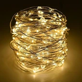 Dekoratif Günışığı Renk Pilli Peri Led Işık 3 Mt. 30 Led Işık - 2