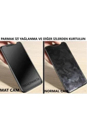 Samsung A23 Mat Hayalet Privacy Tam Kaplayan Kırılmaz Cam Seramik Nano Ekran Koruyucu - 5
