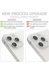 Apple iPhone 12 Pro Max Uyumlu 9H Sertliğinde Temperli Cam Kamera Lens Koruyucu - HD Kalite - 2