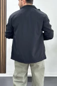 Erkek Regular Krinkıl Kumaş Mevsimlik Ceket Siyah Edw082 thumbnail 4