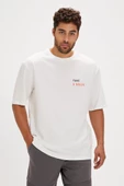 Bad Bear SAND T-SHIRT OS OFF-WHITE Erkek Tişört Beyaz S-XXL - 1
