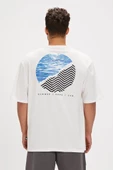 Bad Bear SAND T-SHIRT OS OFF-WHITE Erkek Tişört Beyaz S-XXL - 4