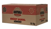 Kostaklı Briket Mangal Kömürü 10 Kg Kısa Kesilmiş - 3