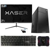 Xaser Xsr394 i5 2400 8GB Ram 256GB SSD 23.8" Monitör Masaüstü Ofis Bilgisayarı - 1