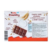 Kinder Country Sütlü ve Yulaflı Çikolata 23,5 gr x 9 Adet - 2