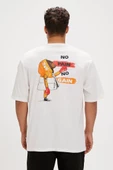 Bad Bear GAIN T-SHIRT OS OFF-WHITE Erkek Tişört Beyaz S-XXL - 4