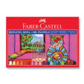 Faber-Castell 18 Renk Karton Kutu Pastel Boya - 1