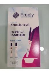 Freely Strip Gebelik Testi 10 Adet %99 Üzeri Doğruluk Kolay Sonuç 10 - 1