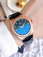 Romanson Zeıtmeıster Model Çiftlere Özel Seri 50 Mt Suya Dayanıklı Bay-Bayan Kol Saat Seti AG1407.07 thumbnail 3