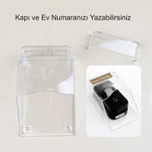 HyMark Kablosuz Led Kapı Zili 1 Buton 1 Zil 1 Koruyucu Kapak Pil Gerektirmeyen 150 Metre Çekim 60 Zil Tonu thumbnail 7