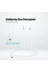 Rio 2 USB-C Stereo Mikrofonlu Kulakiçi Kulaklık - 2