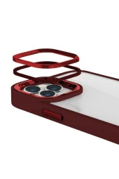 Iphone 14 Pro New Air Bumper Kılıf Plum - 2